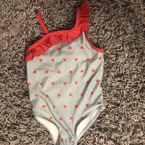 Girls 3T Mickey Mouse Swim Suit